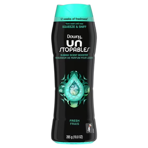 Downy Unstopables Laundry Scent Booster Beads for Washer, Fresh, 10 oz