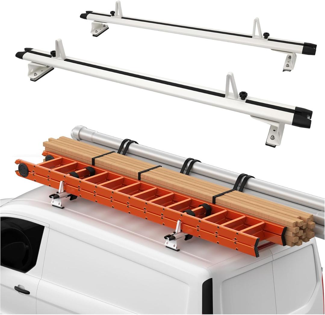 MELIPRON Aluminum Van Ladder Rack Fit for Ford Transit Connect, T-Slot