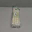 flamecan Ivory Taper Candles, Set of 12 Unscented and Smokeless 10 Inch Taper Candles Long Burning, Paraffin Wax with Cotton Wicks for Burning Approxinately 7-8 Hours Time