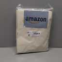 Smiry Round Picnic Tablecloth, Waterproof Elastic Fitted Table Covers for 36" - 44" Tables, Wipeable Flannel Backed Vinyl Tablecloths for Camping, Indoor, Outdoor, Ivory