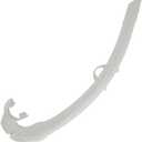 16" (40cm) - Lightweight Soft 100% Food Grade Silicone Snorkel - Comfort Mouthpiece - Adj Clip