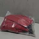 Queenmore Large Coat, Winter Jacket, Waterproof Puffy Snowsuit for Dogs - Adjustable Reflective Fleece Lining Warm Padding Parka for Cold Weather, Red Large