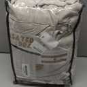 Custom Pinch Pleated 105 Inch Curtains 2 Panels Set, Unique Neutral Linen Blend Floor to Ceiling Curtains Track Back Tab Semi Sheer Privacy Light Filtering Decorative Curtain for Living Room 8-3/4 FT (Birch)