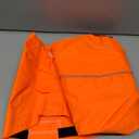 Dog Raincoat, Waterproof Dog Rain Jacket with Removable HoodAdjustable 4 Legs Pet Poncho with Leash HoleReflective Stripe Hooded Snowproof Windproof Clothes. XL (Orange)