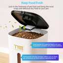 TYM Automatic Cat Feeder with Camera, 5G WiFi Auto Cat Dog Food Dispenser with APP Remote Control, 7L Large Food Storage for Multiple Pets, Scheduled Feeding, Stainless Steel Bowl, Easy Clean, White