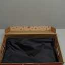 24 Pcs Black Chair Pockets for Classrooms, 20 X 17 Inch Seat Sacks for Classroom Chairs K-2 with Name Tag for Organizing Classroom Supplies Fits Students School Office College