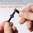 Tubeless Presta Valve Stems, 40mm Presta Valve Stems with Valve Core Remover Caps - Super Light Alloy - Pair -Multiple Color and Size Options(Blue, 40MM)