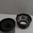 VIWINVELA Indoor Dryer Vent Kit Bucket Lint Trap Dryer Vent (Black Dryer Vent Box - No Duct Included)