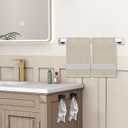 JOPOFI Towel Bar - 23.6 Inch Bathroom Towel Holder - Brushed Nickel