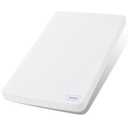 Pro Goleem Baby Bassinet Mattress Pad 35"x20" Rectangle, Waterproof Soft Cover Gel Memory Foam, Dual Side Cradle Mattress