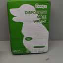 COCOYO Disposable Male Dog Wraps, Medium Size, 84 Count, Super Absorbent, Breathable, Wetness Indicator
