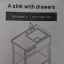 Pro 36 Stainless Steel Utility Sinks, Freestanding Rectangular Laundry Room Sinks, Upgrades Hoses and Drain Kit, Black Commercial Sink for Garage, Outdoor (Black Freestanding Utility Sink) (36 x 21 x 37)