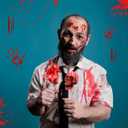 2 x Halloween Bloody Party Decorations Photo Booth Props Scary Halloween Decorations Photo Booth Props Scary Horror Birthday Party Photo Booth Kits