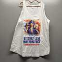 Bitches Love Independence Founding Fathers 1776 4th Of July Tank Top