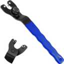 Grinder Wrench Universal Adjustable Pin Angle Grinder Wrench,Suitable for 4 ",5", 6 ",7" and 9" Angle Grinders