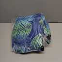 Inflatable Lounger, 210T Polyester air Sofa, Inflatable Couch for Camping, can Withstand 450 lbs air Chair, Pocket and Matching Bag, Convenient Beach Blow up CouchIdeal Outdoor Gifts for Adults (Printed Green)