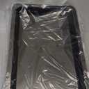 Sheet Cake Pan with Lid, 15"10"2" Deep Jelly Roll Pan, Non-Stick Ceramic Coating Baking Pan, Oven Safe 450F, PFOA & PTFE Free, Bake & Carry for Texas Sheet Cake, Brownies, Potluck (Black)