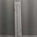 Reinforced Retractable Dog Gate for Stairs 55 Inch Adjustable Brackets and Detachable Latches Retractable Baby Gate Retractable Mesh Gate for Kids and Pets Banister to Banister Mesh Pet Gate for Stair (Black)