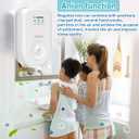Air Purifiers Plug in Wall for Home, Small Odor EliminatorOzone Negative Ion Dual FunctionIonizer to Remove Smoke Pet Smell Portable Deodorizer Freshener Cleaner for Bedroom Bathroom Kitchen (White)