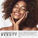 Bronzer by Flori Roberts, Sheer Finish Bronzing Powder Makeup for Women of Color or Deeper Skin Tones, Contours and Highlights for Sun Kissed Glow