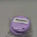 2 Pack Retainer Case, Compatible with Invisalign, Slim Aligner Case with Removal Tool, Aligner Seaters & Brush, Pocket Size Secure Magnetic Closure for Travel - Purple