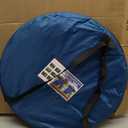 AKOZLIN Portable Pop Up Shower Tent Instant Privacy Dressing Changing Tent Outdoor Shower Room Camp Toilet Tent (Blue-Yellow)