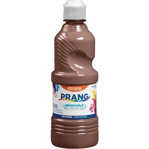 Prang Washable Tempera Paint, Brown, 16 Oz., 1 Count, 5 Pack