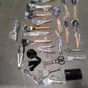 Cooking Utensils Set- 35 PCs Kitchen Utensils with Grater,Tongs, Spoon Spatula &Turner Made of Heat Resistant Food Grade Silicone and Wooden Handles Kitchen Gadgets Tools Set for Cookware (Dark Gray)