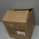 Briful 6.1'' Large Ceramic Rustic Vase Shabby Vintage Textured Vase, 4.72'' Wide Mouth Pampas Jar Vases Pottery for Fake Flowers Branches, Farmhouse Home Dcor, Weddings Shelf Table Decor, Brown