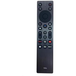 NTQinParts Voice TV Remote Control Controller Replacement for TCL 55QM6K 55-Inch, 65QM6K 65-Inch, 75QM6K 75-Inch, 85QM6K 85-Inch QM6K QLED 4K Smart QD-Mini LED TV (2025 Model)