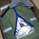 Heated Cat Shelter for Outside, Large Outdoor Cat House with Roof Window and Cozy Cushion, Weatherproof Foldable and Easy Assembly Design, Ideal for Stray and Feral Cats