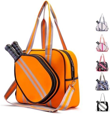 MANUEKLEAR Crossbody Sling Bag - Pickleball Bags for Women and Men