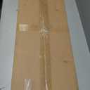 Fun Memories Floating Shelves - 2 Pack 12 Inch Rustic Wooden Wall Shelves - Extra Deeper & Thicker Wall Mounted Storage Shelf for Living Room, Kitchen, Farmhouse - 36" W x 12" D x 1.8" H - White