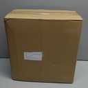 71oz Rectangle Airtight Glass Storage Containers with Bamboo Lids (Set of 3), Square Food Storage Jar, Pantry Organizers for Sugar, Flour, Spaghetti, and Coffee beans (with Black Label)