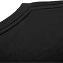 SweatyRocks Women's Summer Tops Flat Graphic Print Tees Loose Crew Neck Short Sleeve T-Shirt (Black, M)