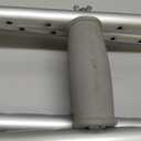 Medline Aluminum Crutches for Kids, Adults & Seniors, Walking Aid, 300 LB Weight Capacity,1 Pair, Fitting 5'2" - 5'10"