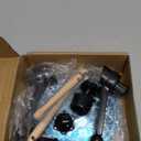 2 Pack Car Cymbal Air Vent, Mini Drum Crash Cymbal Set with Mini Drum Stick, Funny Musical Instruments Gadget for Drummer Music Lovers Gift, Compact Durable Car Accessory for Most Vehicles(Silver)