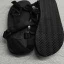 Women's Original Sandals Sport Sandals with Yoga Mat Insole Hiking Sandals Light Weight Shoes U619SLX022-L.BLACK-39/11