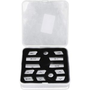 Air Conditioning Button Covers, 14Pcs Air Condition Button Cover Trim AC Control Stickers Fit for XF 20122015 Air Conditioning Button Covers, 14Pcs Air Condition Button Cover Trim AC Control Stickers Fit for XF 20122015