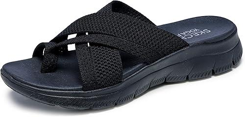 Skechers womens Summits - Fantasy Walk, Black/Black, SIZE 7.5