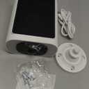 ANRAN 2K Solar Security Cameras Wireless Outdoor, 2.4Ghz WiFi Surveillance Outdoor Camera for Home Security with Embedded Solar Panel, Color Night Vision, 2Way Talk, IP67 Waterproof, Work with Alexa