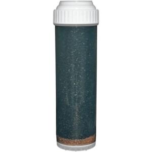 KDF 85 + GAC (2.5" x 9.75") Iron Filter- for 10" Countertop and Under Sink RO Filtration | HydroLogic HLKDF10 Replacement Carbon Filter Hydro-Logic