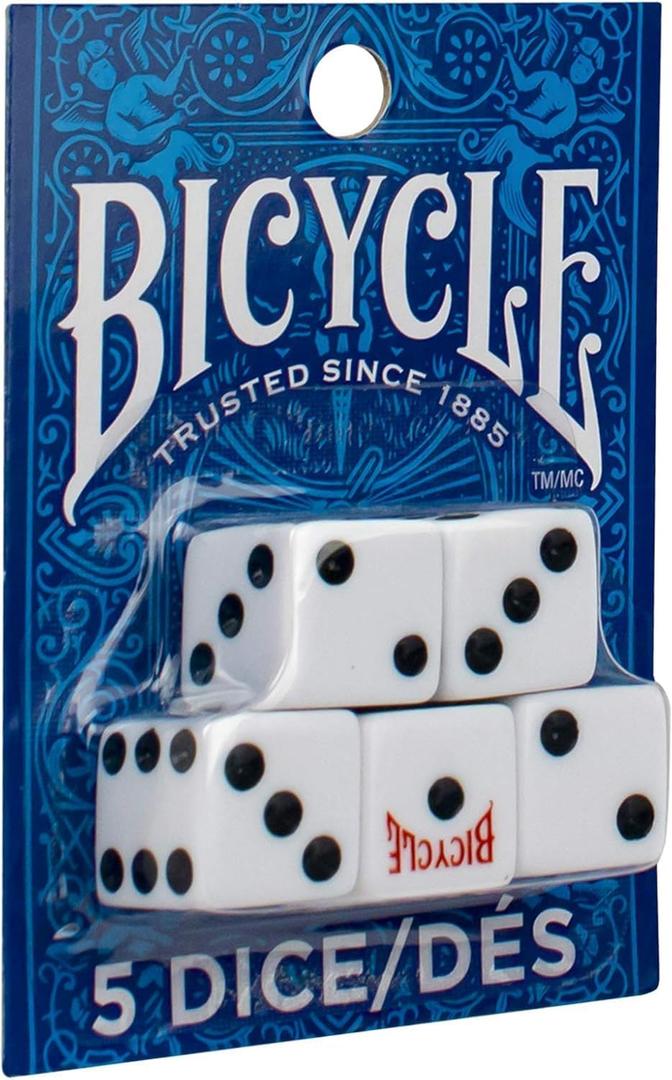 Bicycle Dice 5 Count 