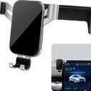 LUNQIN Car Phone Holder for Ford Mustang Mach E 2021 2022 2023 2024 2025 Mach-E SUV Auto Interior Accessories Best Cell Phones Mount Cellphone Mobile Cradle Charging Navigation Bracket Screen Stand