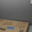 Dream On Me Emily Changing Table, Compact and Lightweight, Solid New Zealand Pinewood, Elevated Safety Rails, Two Storage Shelves, Includes Water-Resistant 1" Changing Pad  Natural