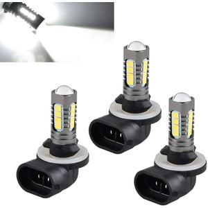 3 Pack 4800LM High Power 270W Super White 6000K Headlight LED Light Bulbs Replacement for Polaris Sportsman ACE HAWKEYE MAGNUM RANGER RZR 1600LM & 90W Per Bulb, 4011066, 4030048, 4010253