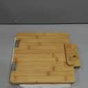 Wooden Tortilla Press, 10 in Mexican Tortilla Presser with Scraper & Papers, Natural Healthy Maker, Quick Shaping, Engraved with 4.5/6.5/8/10 in Scales, Easy to Use