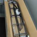 EHONXI Plant Stand Outdoor Indoor 2 Tier Metal Pland Stand, Detachable Heavy Duty Tall Plant Shelf Rack Flower Pot Holder for Patio Garden Balcony Living Room, Distressed Vintage Black