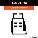 CURT 51436 Quick Plug Electric Trailer Brake Controller Wiring Harness, Select Ford F150, F250, F350, F450, F550 Super Duty, Lincoln MKT, Navigator