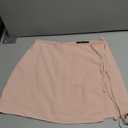 AnotherChill Women's Low Waist Micro Mini Skorts Skirt with Built-in Shorts Sexy Stretch light Pink Skirts Basic Summer Outfits, S